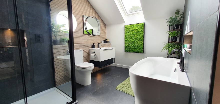 Bathroom installation completed by APS